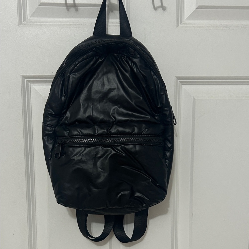 Fashion Mini black backpack 14 x 10”